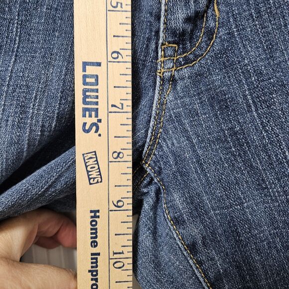 Gap Jeans Women’s 6 (30x28) Blue Ankle Long & Lean Stretch Denim Low-Rise VGUC - Picture 5 of 8